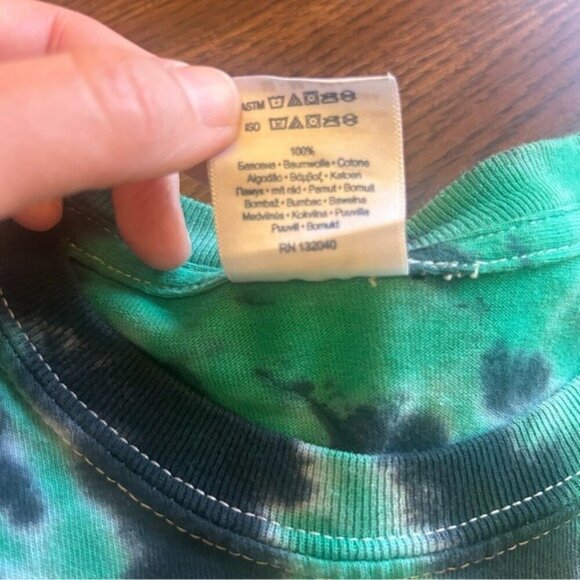 Iggie's Oasis, Bolongo Bay, St. Thomas USVI, tie dye unisex crewneck tee Medium - Picture 9 of 15